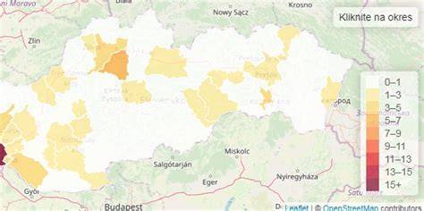 Mapa: Rozšírenie popularity labradora v rôznych krajinách