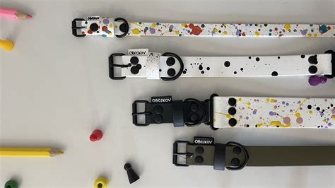 Materiály psích obojkov