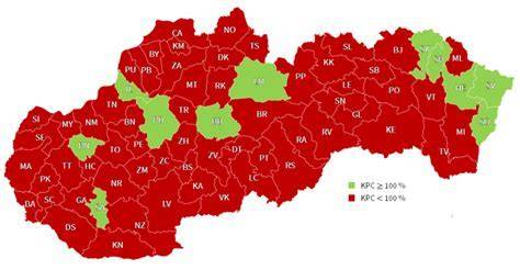 Mapa dostupnosti špecializovanej starostlivosti na Slovensku a v susedných krajinách