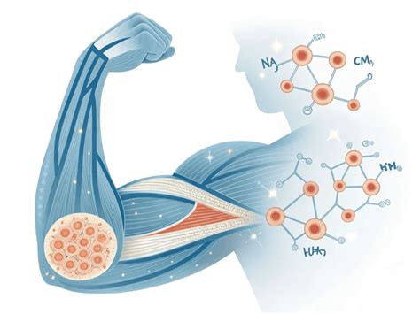 Schéma pôsobenia HMB na svaly