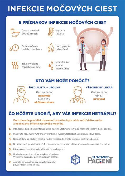 Infografika: Cysyť močových ciest u psa a ukazovateľom diagnostických krokov