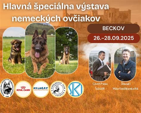 Mapa chovateľských staníc nemeckých ovčiakov