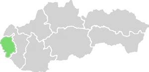 mapa: Slovensko - významné chovateľské stanice ČSV a ich regióny