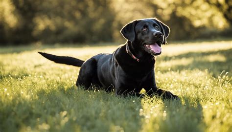 Labradorský retríver pri hre