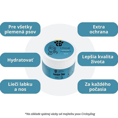 CricksyDog produkty pre starostlivosť o labky