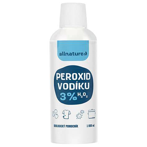 pes a peroxid vodíka - varovanie
