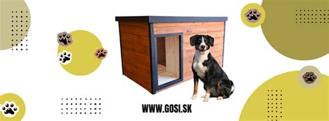 Ilustrácia psa v zateplenej búde