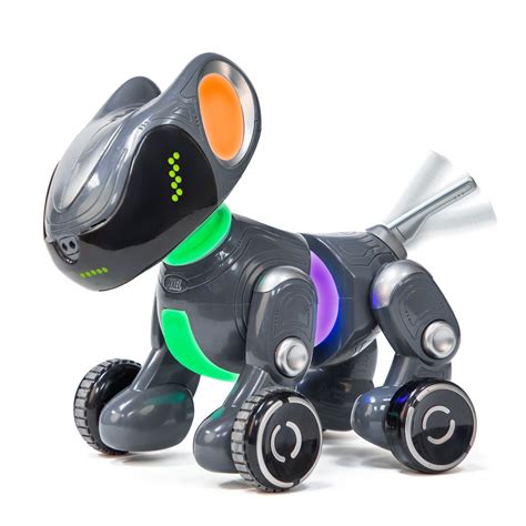 Robotický pes Corgi svietiace uši