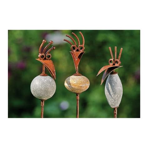 Príklady záhradných dekorácií