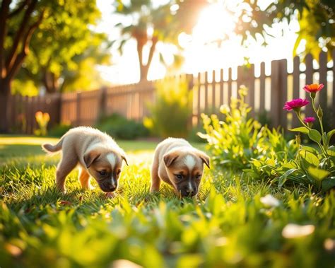 Pes v blízkosti hydiny na dvore