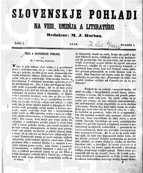 Obal zborníka Slovenské Pohľady z roku 1891