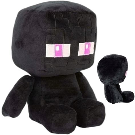 Plyšový Enderman z Minecraftu