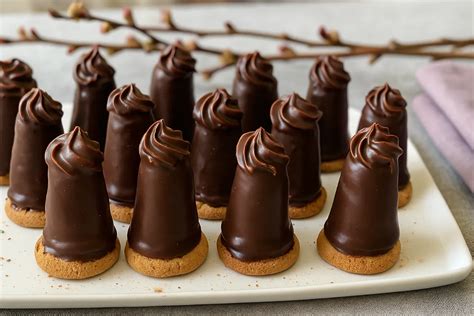 Hotové likérové špičky pripravené na konzumáciu