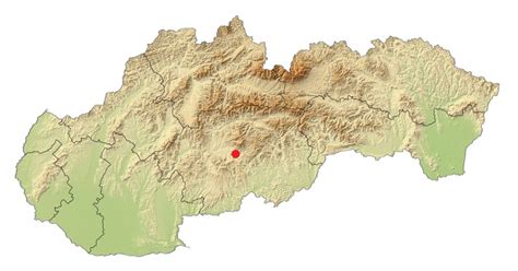 Mapa Slovenska s vyznačenými oblasťami s najvyšším výskytom populárnych plemien psov