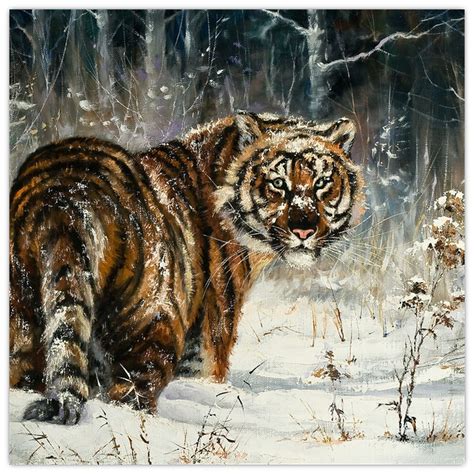 Ilustrácia šteniatka v zasneženom lese