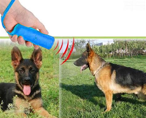 Ilustrácia ako funguje ultrazvukový tréner psov