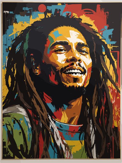 Pitbull a Bob Marley v koláži