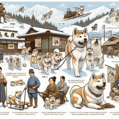 História Akita Inu v Japonsku