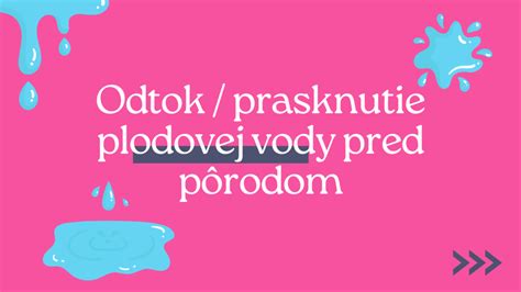 Grafické znázornenie plodovej vody v maternici