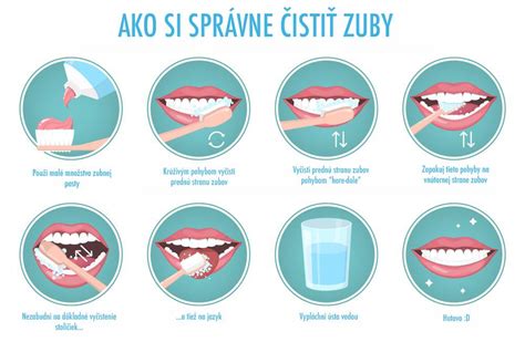 Ilustrácia správnej techniky čistenia zubov psovi