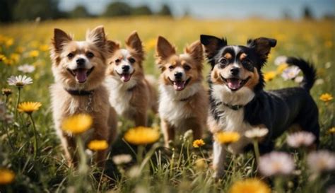 Ilustračná fotografia rôznych malých plemien psov