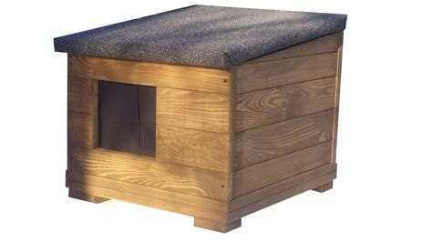 Zateplená búda v koterci