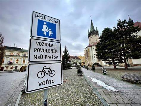 Pešia trasa k ZOC Max z centra Prešova