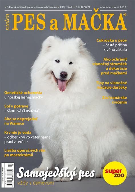 obálka časopisu Pes priateľ človeka