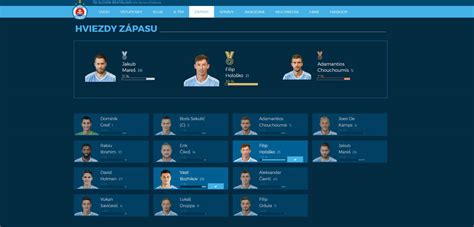 Štatistiky futbalového hráča