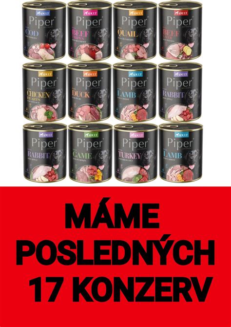 Ilustrácia psích konzerv rôznych značiek