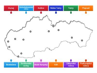 Mapa Slovenska s ikonami hudby