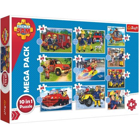 Puzzle s motívom Požiarnika Sama
