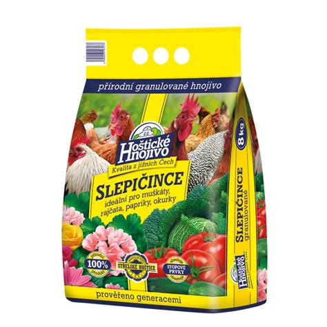 Balenie Hoštického hnojiva SLEPIČINCE