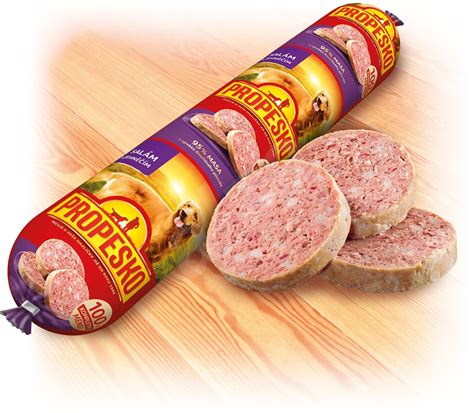 Ilustrácia špeciálnych salám pre psov