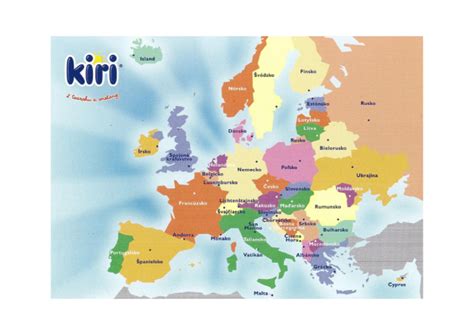 Mapa Európy s vyznačenými pôvodmi niektorých populárnych strážnych plemien