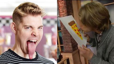 Muž s najdlhším jazykom na svete