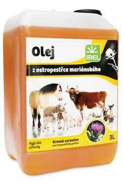 Obrázok s rôznymi produktmi z pestreca mariánskeho pre psov