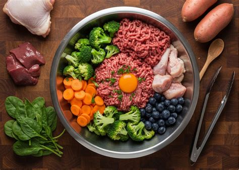 Príklad vyváženého BARF jedálnička