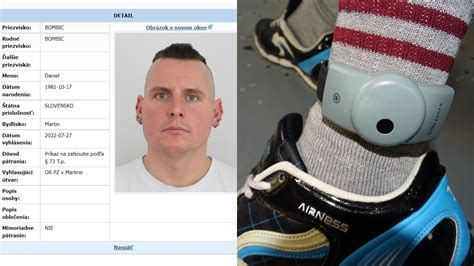 Elektronický náramok na nohe odsúdeného