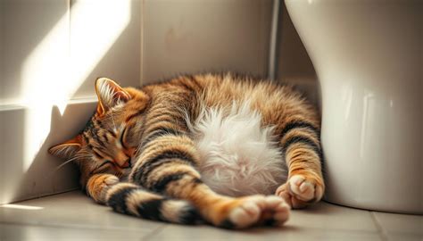 Mačka na mačacej toalete