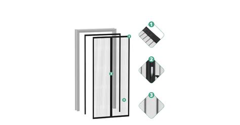 Schéma montáže siete proti hmyzu na balkón