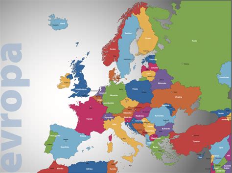 Mapa Európy s vyznačeným Maďarskom ako pôvodnou krajinou