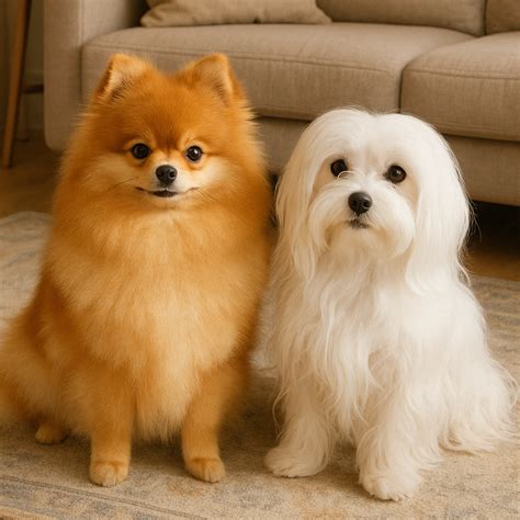 Pomeranian v interiéri