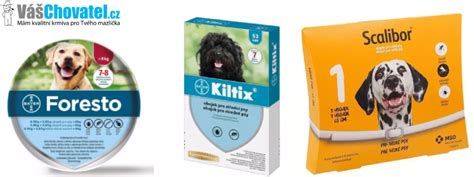 Porovnanie antiparazitných obojkov