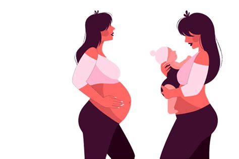 Ilustrácia matky kŕmiacej dieťa z fľašky