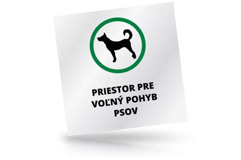 Mapa územia pre voľný pohyb psov