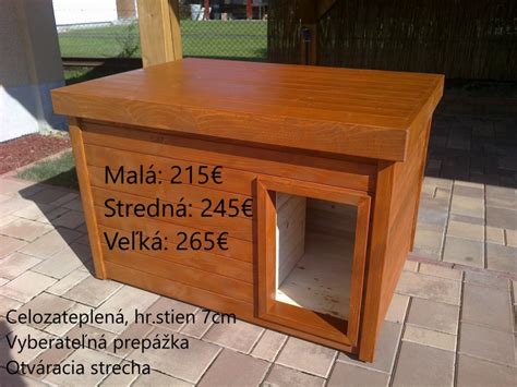 Zateplená psia búda