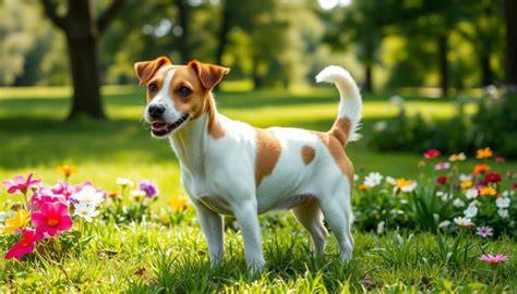 Infografika: typy srsti Jack Russell teriéra (hladka, brokát, drsná) a ich starostlivosť