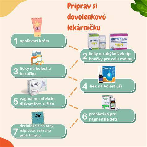 Infografika: čo si zobrať do terénnej lekárničky pre psov