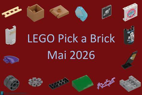 Ilustrácia návrhu staveniska LEGO Pick a Brick